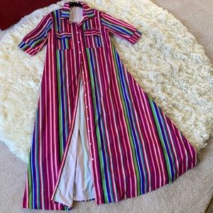 Multicolored Caftan